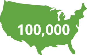 100,000 Americans